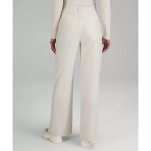 lululemon athletica Cream Wide Leg Pants